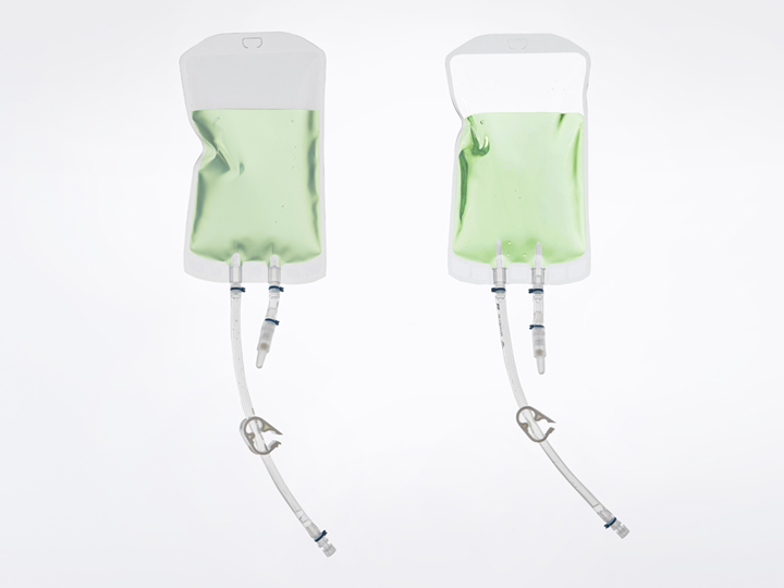 透明袋體：袋體具有高透明度，有利于輔助性工藝判斷